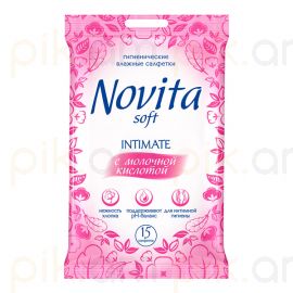 Խոնավ անձեռոցիկ Novita Intimate 15 հատ