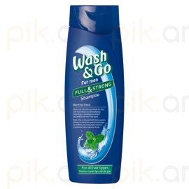 Շամպուն Wash&Go 400 մլ Men с ментолом բոլոր տիպի մազերի համար