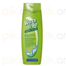 Շամպուն Wash&Go 400 մլ с технологией ZPT թեփի դեմ