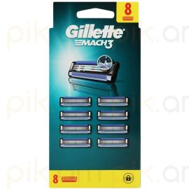 Սափրիչի փոխարինվող սայրեր Gillette Mach3 Cartridges x8