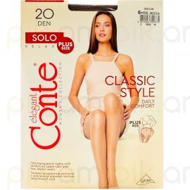 Զուգագուլպա Conte Solo 20 Den 6 XXL Mocca