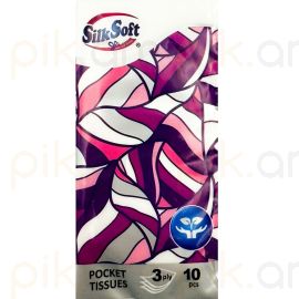Գրպանի անձեռոցիկ Silk Soft 10 հատ