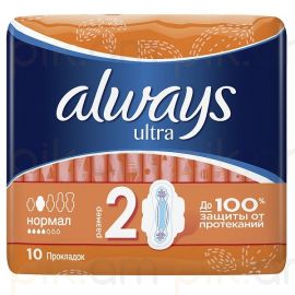 Կանացի միջադիր Always Ultra Normal 10 հատ