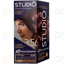 Մազի ներկ «Studio» №3.56 Темная вишня