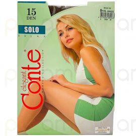 Զուգագուլպա Conte Solo 15 Den 5XL Shade