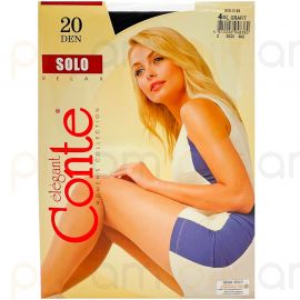 Զուգագուլպա Conte Solo 20 Den 4L Grafit