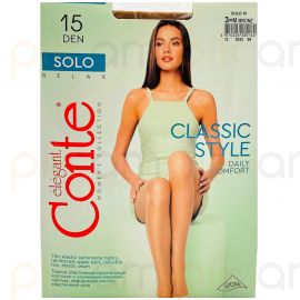 Զուգագուլպա Conte Solo 15 Den 3M Bronz