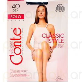 Զուգագուլպա Conte Solo 40 Den 2S Nero