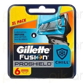 Սափրիչի փոխարինվող սայրեր Gillette Fusion ProShield Chill 6 հատ