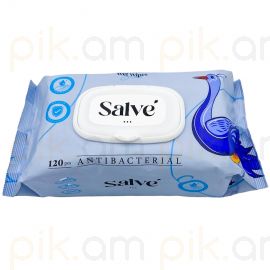 Խոնավ անձեռոցիկ Salve Antibacterial 120 հատ