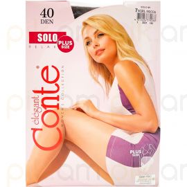 Զուգագուլպա Conte Solo 40 Den 7 3XL Mocca