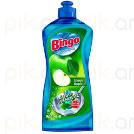 Սպասք լվանալու հեղուկ BINGO Dynamic Green Apple 500մլ