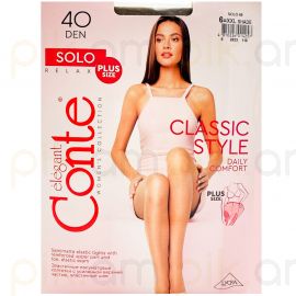 Զուգագուլպա Conte Solo 40 Den 6XXL Shade