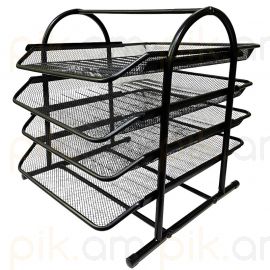 Դարակաշար մետաղական ցանցերով  4 հարկ