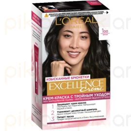Մազի ներկ L'Oreal Paris Excellence №100 Черный