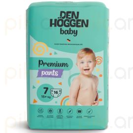 Մանկական տակդիր-վարտիք Den Hoggen Premium N7 (15+կգ) 16 հատ