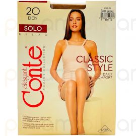 Զուգագուլպա Conte Solo 20 Den 3M Bronz