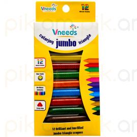 Յուղամատիտներ գունավոր Vneeds V1001 12 գույն