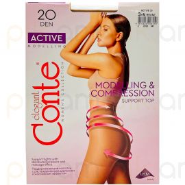 Զուգագուլպա Conte Active 20 Den 3 M Bronz