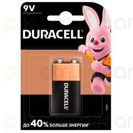 Մարտկոց Duracell 9V 6LR/MN1604 1 հատ