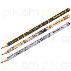 Մատիտ Berlingo "Swift" HB սև