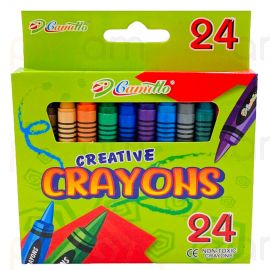 Յուղամատիտներ գունավոր Camillo SAMCYS208Y 24 գույն