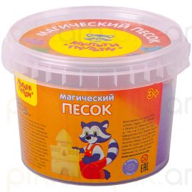 Կինետիկ ավազ տարայով Мульти-Пульти "Магический песок" Մանուշակագույն