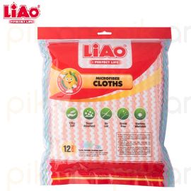 Կտորե անձեռոցիկ միկրոֆիբրայից Liao G130080 30սմ*30սմ 12 հատ
