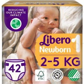 Մանկական տակդիր Libero Newborn N1 (2-5կգ), 42 հատ