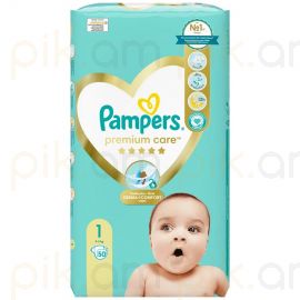 Մանկական տակդիր Pampers Premium Care N1 (2-5կգ), 50 հատ