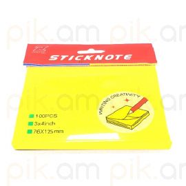 Նշումների թուղթ կպչուն 100 հատ 76х125 GS-11