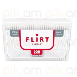 Բամբակյա փայտիկներ FLIRT 300 հատ