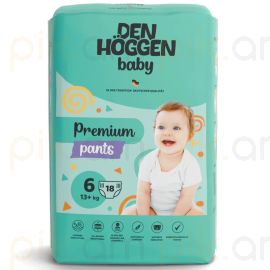 Մանկական տակդիր-վարտիք Den Hoggen Premium N6 (13+կգ) 18 հատ