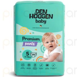 
Մանկական տակդիր-վարտիք Den Hoggen Premium N5 (11-16կգ) 20 հատ
