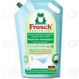 Լվացքի հեղուկ Frosch ծովի աղով 2 լ.