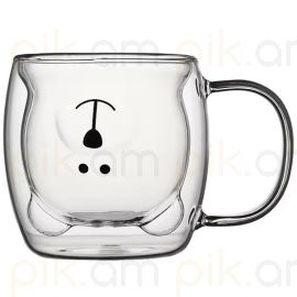 Թերմոբաժակ ապակյա 200մլ XZ-3520