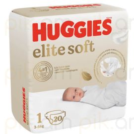 Մանկական տակդիր Huggies Elite Soft N1 (3-5կգ), 20 հատ