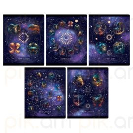 Տետր BG "Гороскоп" А5 96 թերթ