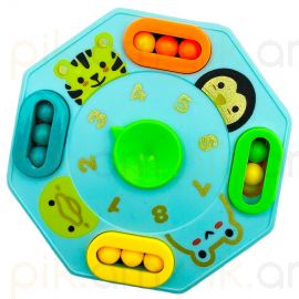 Զարգացնող խաղ ռուբիկ-կուբիկ + սպիներ XZ-445