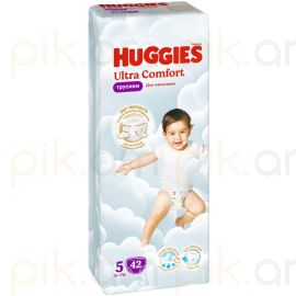 Մանկական տակդիր-վարտիք Huggies Ultra Comfort Boy N5 (13-17կգ) 42