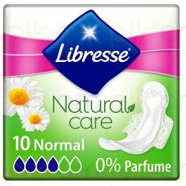 Կանացի միջադիր Libresse Natural Care Ultra Clip Normal 10 հատ