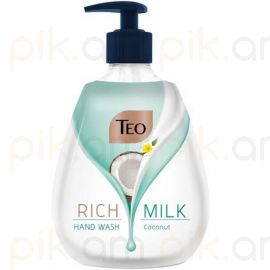 Հեղուկ օճառ Teo Rich Milk Coconut 400մլ