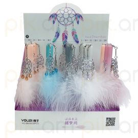 Գրիչ կախազարդով փետուր XZ-2