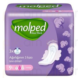Կանացի Միջադիր Molped Maxi Thick Long 9 հատ
