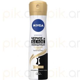 Հոտազերծիչ-սփրեյ Nivea Черное и белое невидимый гладкий шелк 150 մլ.