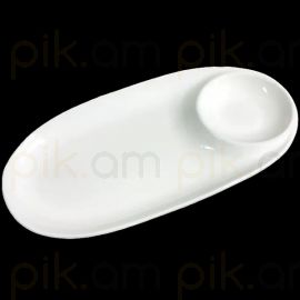 Ափսե կերամիկական 28*14*2.5սմ XZ-443