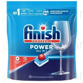 
Սպասք լվացող մեքենայի հաբ Finish Powerball Power All in One 13 հատ
