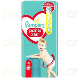 Մանկական տակդիր-վարտիք Pampers Pants N4 (9-15 կգ) 52 հատ