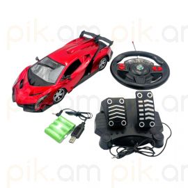 Մեքենա հեռակառավարվող - Պեդալ + Խեղ / 1:12 / Gravity induction / 34-6TS /