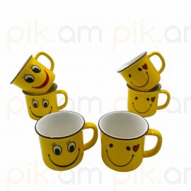 Բաժակ կերամիկական - Սմայլիկ / XZ-291/